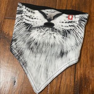 Airhole White Tiger Ski Snow Face Mask